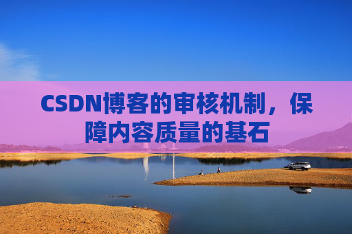 CSDN博客的审核机制，保障内容质量的基石